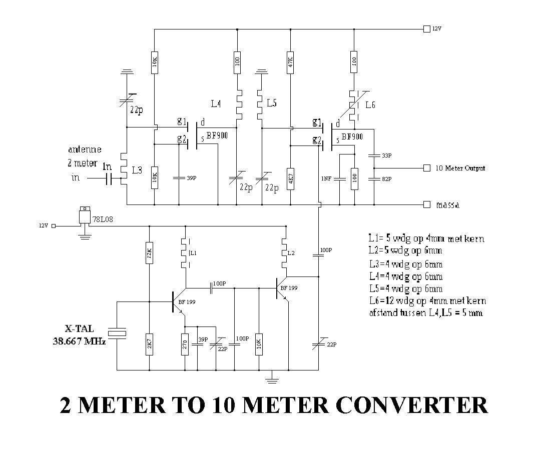Here can you find a 2 meter to 10 meter converter
