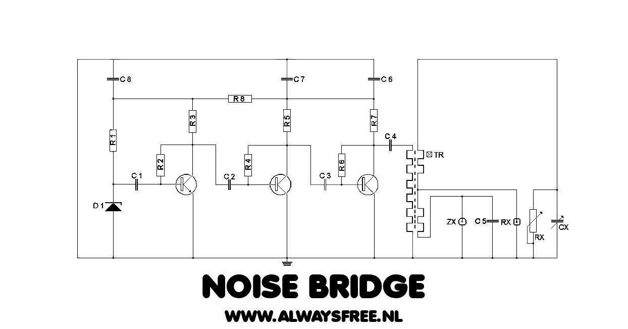 Noise Bridge For Adjusting Antennas