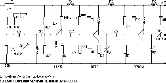 Schematic Of A 60 Cm Transmitter